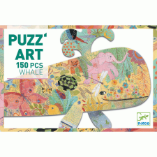  Djeco Művész puzzle - Bálna - Whale játékfigura