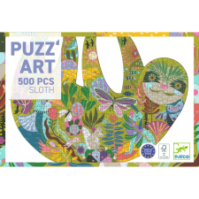 DJECO Művész puzzle - Lajhár, 500 db-os - The sloth puzzle, kirakós