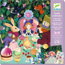 DJECO Művészeti műhely - Meseillusztráció, Alíz Csodaországban - In Wonderland (DJ09428) kreatív és készségfejlesztő