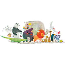 Djeco Óriás puzzle - Állati parádé - Animal Parade játékfigura