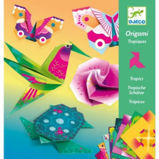DJECO Origami - Trópusokon - Tropics Djeco kreatív és készségfejlesztő