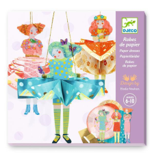 DJECO Papír hajtogatás - Papír ruhák - Paper dresses kreatív és készségfejlesztő