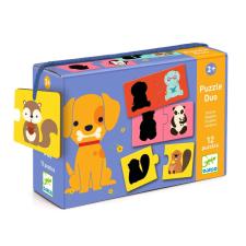 DJECO Párosító puzzle - Sziluett duó - Shadows | Djeco puzzle, kirakós