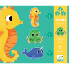 DJECO Primo puzzle - A tengerben, 4, 6, 9 db-os - Djeco