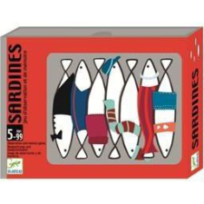 DJECO Sardines - Szardínia Memória Kártyajáték (144240) kártyajáték