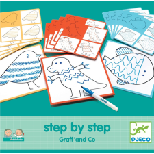DJECO Step By Step Graff&#039; and Co kreatív és készségfejlesztő