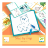 DJECO Step by Step Lama & Co - Rajzolás lépésről lépésre, Mintázat