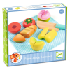 DJECO Szerepjáték - Piknik készlet- szeletelhető ételek - Picnic to cut