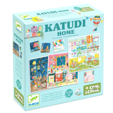 DJECO Társasjáték - Fedél alatt - Katudi Home társasjáték