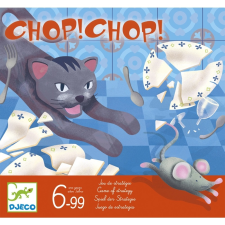 DJECO Társasjáték - Macska-egér játék - Chop Chop játék macskáknak