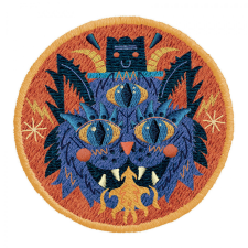  Djeco Tolltartó két rekesszel - Szörny - Monster pencil case tolltartó