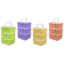 DK PLAST 3 × 1,4 l - négyzet papírárú, csomagoló és tárolóeszköz