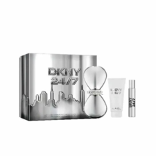  DKNY 24/7 Eau De Perfume Spray 100ml Set 3 Pieces kozmetikai ajándékcsomag