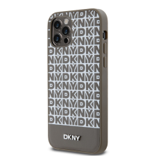 DKNY Apple iPhone 12/12 Pro DKNY DKHMP12MPSOSPW MagSafe Hátlap - Barna tok és táska