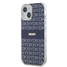 DKNY Apple iPhone 14 DKNY DKHMP14SHRHSEB MagSafe Hátlap - Kék tok és táska