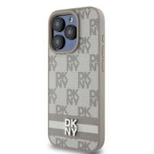 DKNY Apple iPhone 15 Pro DKNY DKHCP15LPCPTSSE Hátlap - Bézs tok és táska