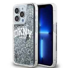 DKNY DKHCP14LLBNAEK Liquid Glitter Big Logo tok iPhone 14 Pro - fekete tok és táska