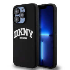 DKNY DKNY Liquid Silicone Arch Logo MagSafe tok iPhone 15 Pro készülékhez fekete tok és táska