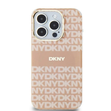 DKNY IML Mono & Stripe MagSafe-kompatibilis tok iPhone 15 / 14 / 13 - rózsaszín tok és táska