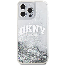 DKNY Liquid Glitter Arch Logo iPhone 15 Pro Max átlátszó tok tok és táska