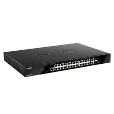 DLINK D-Link DGS-1520-28MP Layer 3 Stackable Smart Managed Switches hub és switch