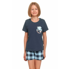 DN Nightwear Bil chill out gyerekpizsama, kék 146 gyerek hálóing, pizsama