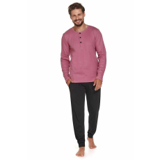 DN Nightwear Dolce Vita férfi pizsama, rózsaszín XXL