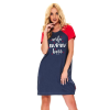 DN Nightwear Love mom kismamahálóing, sötétkék M