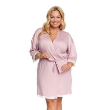 DN Nightwear Papaya viszkóz fürdőköpeny, antik rózsaszín XL lakástextília