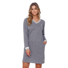 DN Nightwear Queen Crown női hálóing, szürke XL hálóing, pizsama