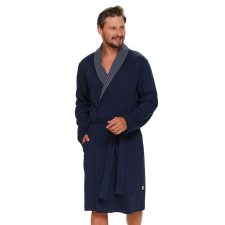 DN Nightwear Thomas férfi fürdőköpeny, sötétkék L lakástextília