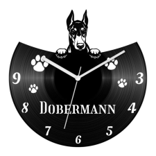  Dobermann bakelit óra falióra
