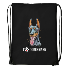  Dobermann - Sport táska fekete v2 tornazsák