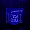  Dobos 3D led lámpa