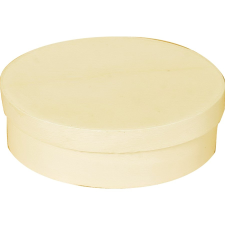 Doboz, háncs ovál 6cm x 4,5cm x 2,5cm dekorálható tárgy