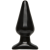 Doc Johnson Butt Plug Smooth 12 x 6 cm fekete