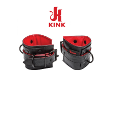 Doc Johnson KINK - bőr kézbilincs-széles. bilincs, kötöző