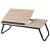 DOCHTMANN Modern laptop asztal 58 × 38 × 21 cm, fa, fém
