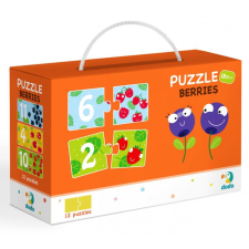 Dodo Duo Gyümölcsök 2X12db-os puzzle (DOP300116) (DOP300116) puzzle, kirakós