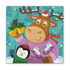 Dodo szarvas és pingvin 16db-os puzzle színezővel (DOP300353) (DOP300353) puzzle, kirakós