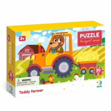 Dodo Transport Series 30 db-os puzzle - Teddy farmer (300371) puzzle, kirakós