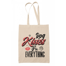  Dog kisses fix everything - Vászontáska