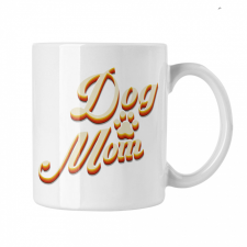  Dog mom - Fehér Bögre bögrék, csészék
