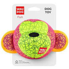 Dog Puller WAUDOG Fun Moonkey Toy - játék (majom / pink) kutyák részére (16x10cm) játék kutyáknak