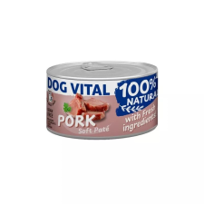 DOG VITAL Dog Vital konzerv 100% Natural Soft Paté Pork - sertés 150g kutyaeledel