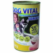  Dog Vital Junior konzerv chicken&rice 1240gr kutyaeledel
