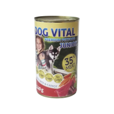 DOG VITAL Junior Konzerv Kutyáknak (Marha és Répa) - 1240 g kutyaeledel