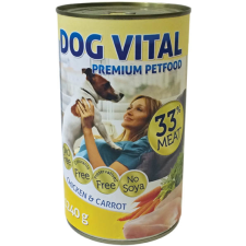 DOG VITAL Konzerv Chicken&Carrot 12x1240g kutyaeledel