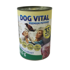 DOG VITAL konzerv rabbit&heart 24x415gr kutyafelszerelés