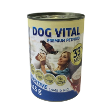 DOG VITAL konzerv sensitive lamb&rice 24x1240gr kutyafelszerelés
